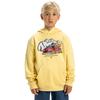 Kapuzensweatshirt DC SHOES "Tire Fire", Kinder, Gr. 10(140-148cm), gelb (dusky citron), 55% Baumwolle, 25% Baumwolle, 20% Polyester, Langarm, Sweatshirts