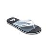 Sandale QUIKSILVER "Molokai Art 25", Gr. 14(47), schwarz reconect stripe, Obermaterial: Synthetik / Laufsohle: Moosgummi, Schuhe