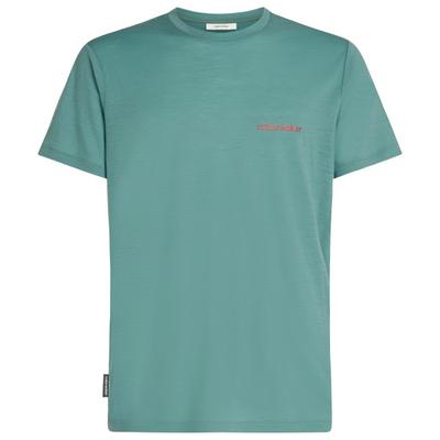 Icebreaker - Merino 150 Tech Lite S/S Tee IB Wordmark - Merinoshirt Gr M türkis Image