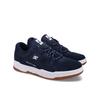 Sneaker DC SHOES "Construct", Gr. 7,5(40), blau (navy, blau), 54.6% Leder, 20.9% Synthetikmaterial, 25.5% Polyester, Schuhe