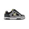 Sneaker DC SHOES "DC Coiler", Gr. 9(42), grau (grau, grau, schwarz), 42.52% Leder, 34.74% Synthetikmaterial, 22.74% Polyester, Schuhe