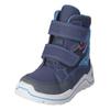 Stiefelette RICOSTA "Ricosta Stiefelette Lederimitat/Textil", Kinder, Gr. 33, blau (ozean), Lederimitat, Textil, casual, Schuhe