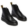 Schnürboots DR. MARTENS "Brookline Crazy Horse Leder Chukka", Herren, Gr. 44, schwarz, Leder, klassisch, Schuhe, Schnürboots, Boots mit Anziehlasche