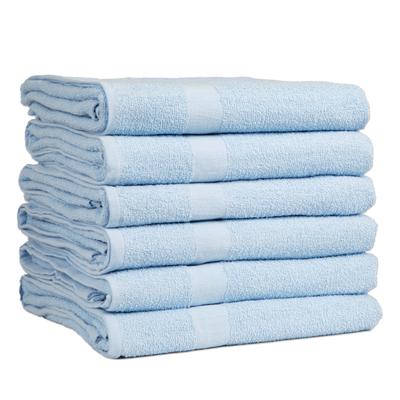 Arkwright Home Monarch Hospitality Pool Towel 36x68 Blue (6/Pack) (P-BEACH-BLU-6PK)