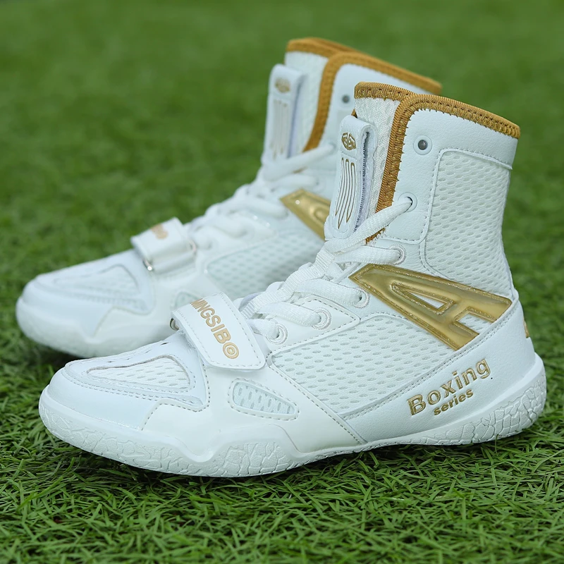 Boxschuhe Herren Leichte Herren Boxschuhe Größe 36-45 Übung Gym Schuhe Image