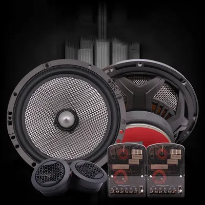 6.5 Inch Car Speaker Kit High-quality Two-way Car Audio Modification 120W Front Door Speaker Kit 1 Set Universal Car Speaker