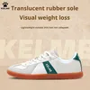 Kelme Trainingsschuhe Herrenschuhe Retro T-Head Boardschuhe Damen Low Cut Sport- und Freizeitschuhe mit dünnen Sohlen