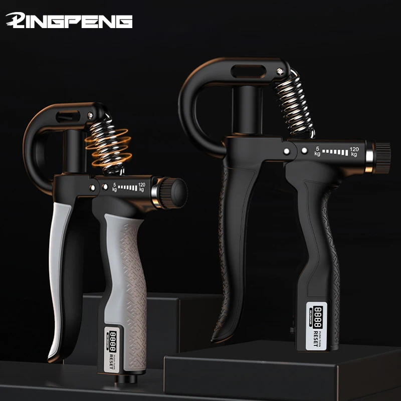 5–120 kg Handgriff, Fitnessstudio, Fitness, für Männer, verstellbarer Finger, schweres Exerciser, Kraft für Muskelregeneration, Handgreifer-Trainer Image
