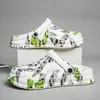 Sommer männer Sandalen Clogs Männer Outdoor Strand Schuhe Dicken Sohlen Nicht-slip Garten Schuhe Eva Weiche Hausschuhe Clogs große Größe