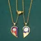 Disney Nightmare Before Christmas Coppia Collana Jack & Sally Love Ciondolo Regalo di Natale per lei/lui