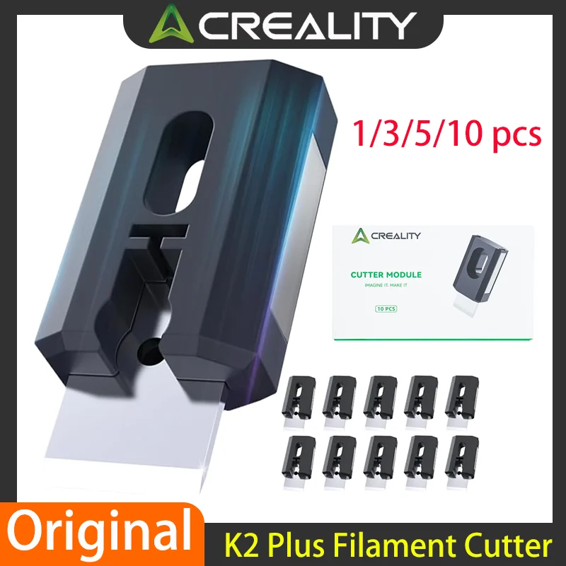 Creality K2 Plus Filamentschneider 1/3/5/10 Stück, schnelle Abschaltung, hohe Haltbarkeit, schneller Ersatz für K2 Plus 3D-Druckerteile Image