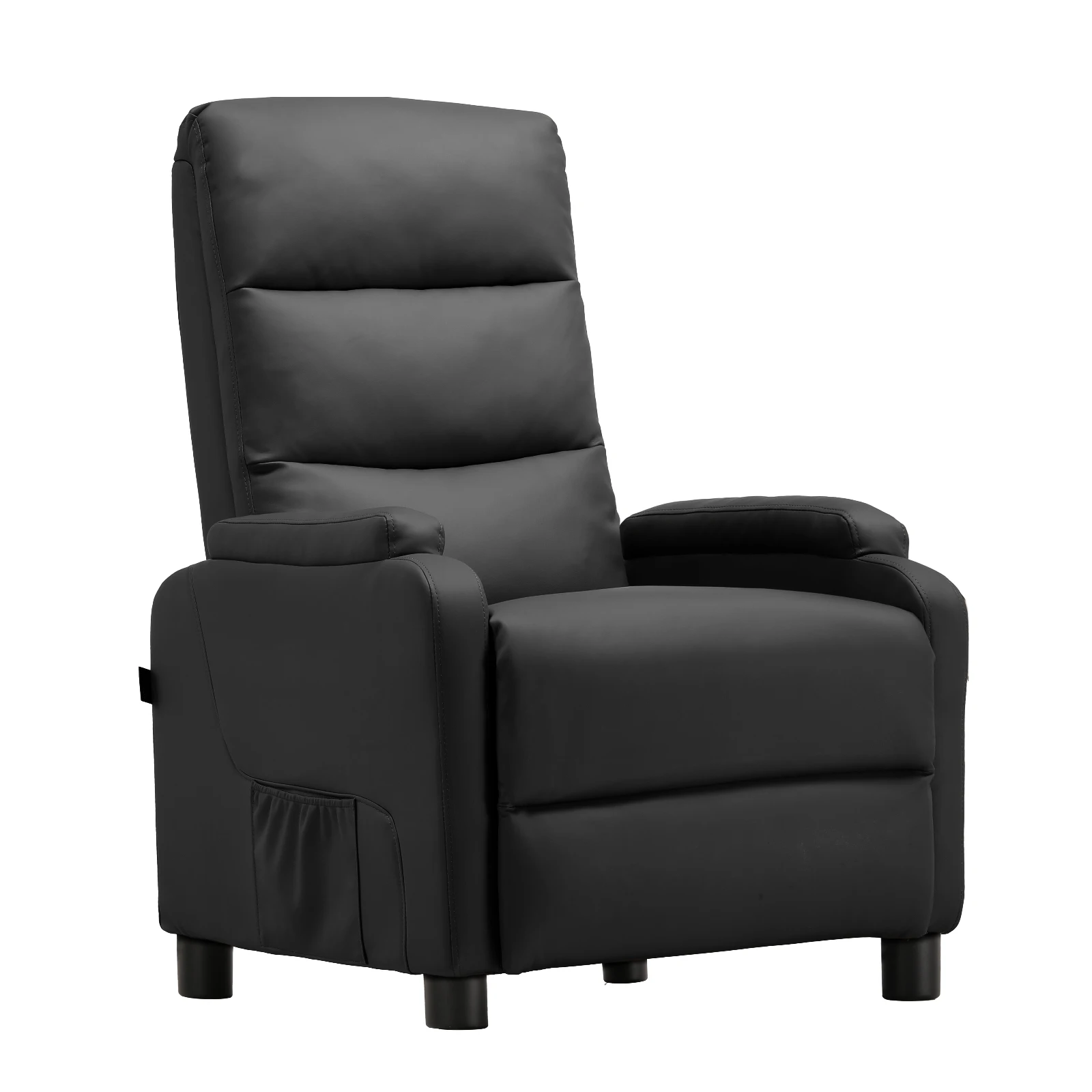 COMHOMA Relaxsessel Fernsehsessel mit Liegesessel, Federkissen mit Fußstütze Einzelliegesessel Wohnzimmer Schlafzimmer Heimkino Image