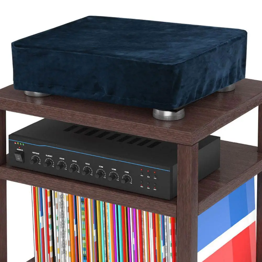 Plattenspieler-Staubschutz, faltbare Plattenspieler-Ärmel, staubdichte Schutzhülle für Audio-Technica AT-LP120XUSB Plattenspieler-Hülle Image