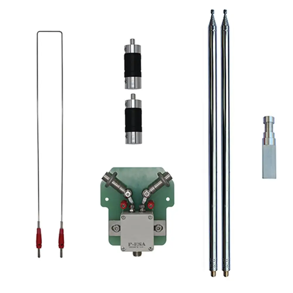 1 Set DP200 Edelstahl Tragbare Dipolantenne 120 W FM CW SSB Kurzwelle Positive V Horizontal/Dipole/Breitbandantenne Image