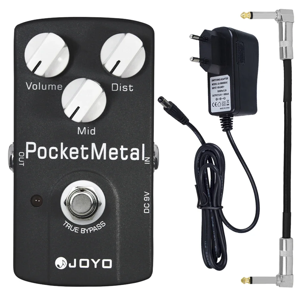 JOYO JF-35 Metall Verzerrung Effekt Elektrische Gitarre Pedal POCKET METALL Verzerrung Effekt Pedal True Bypass Gitarre Zubehör Image