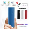 Disco rigido esterno SSD portatile da 1 a 2 pollici, unità SSD ad alta velocità, dispositivo di archiviazione USB 3.1 tipo C per computer portatile/desktop