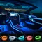MARANELLA5M Car Interior Led Decorative Lamp EL Wiring Neon Strip For Auto DIY Flexible Ambient Light USB Party Atmosphere Diode