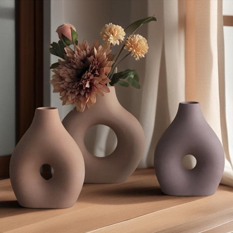 Stampo in silicone per vaso nordico, stampo per vaso di fiori geometrico, stampo per vaso in cemento, stampo per decorazione vaso in Jesmonite, stampo