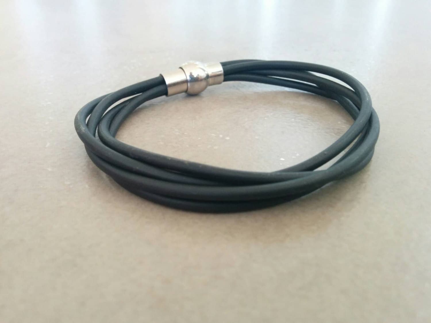 Bracciale in pelle da uomo, Bracciale da uomo, Bracciale in pelle, Gioielli da uomo, Bracciali in pelle, Regalo per lui, Regalo fidanzato, Bracciali p