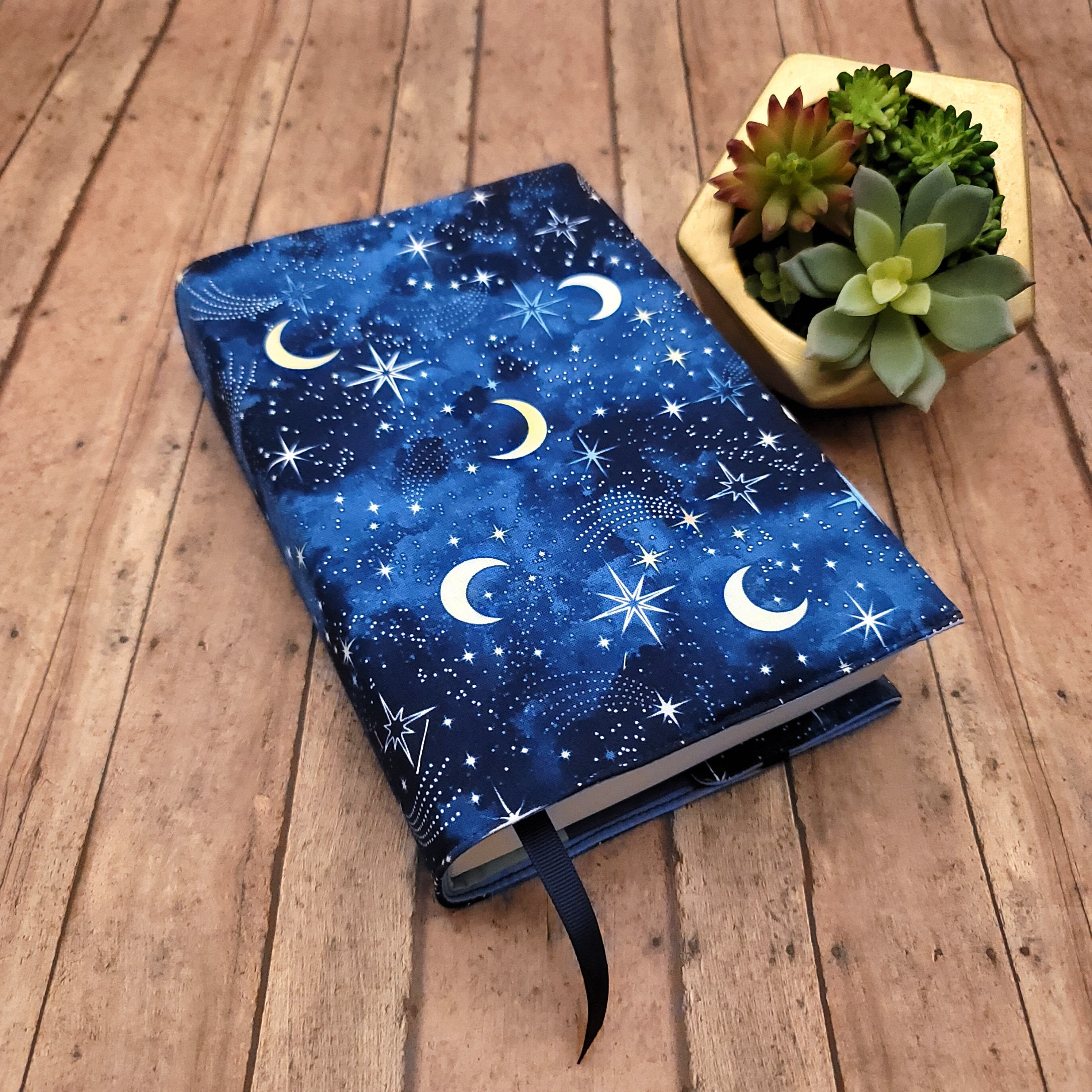 Copertina regolabile per libri, custodia per libri, astuccio per libri, copertina imbottita per libri, amante dei libri, appassionato di libri, libro