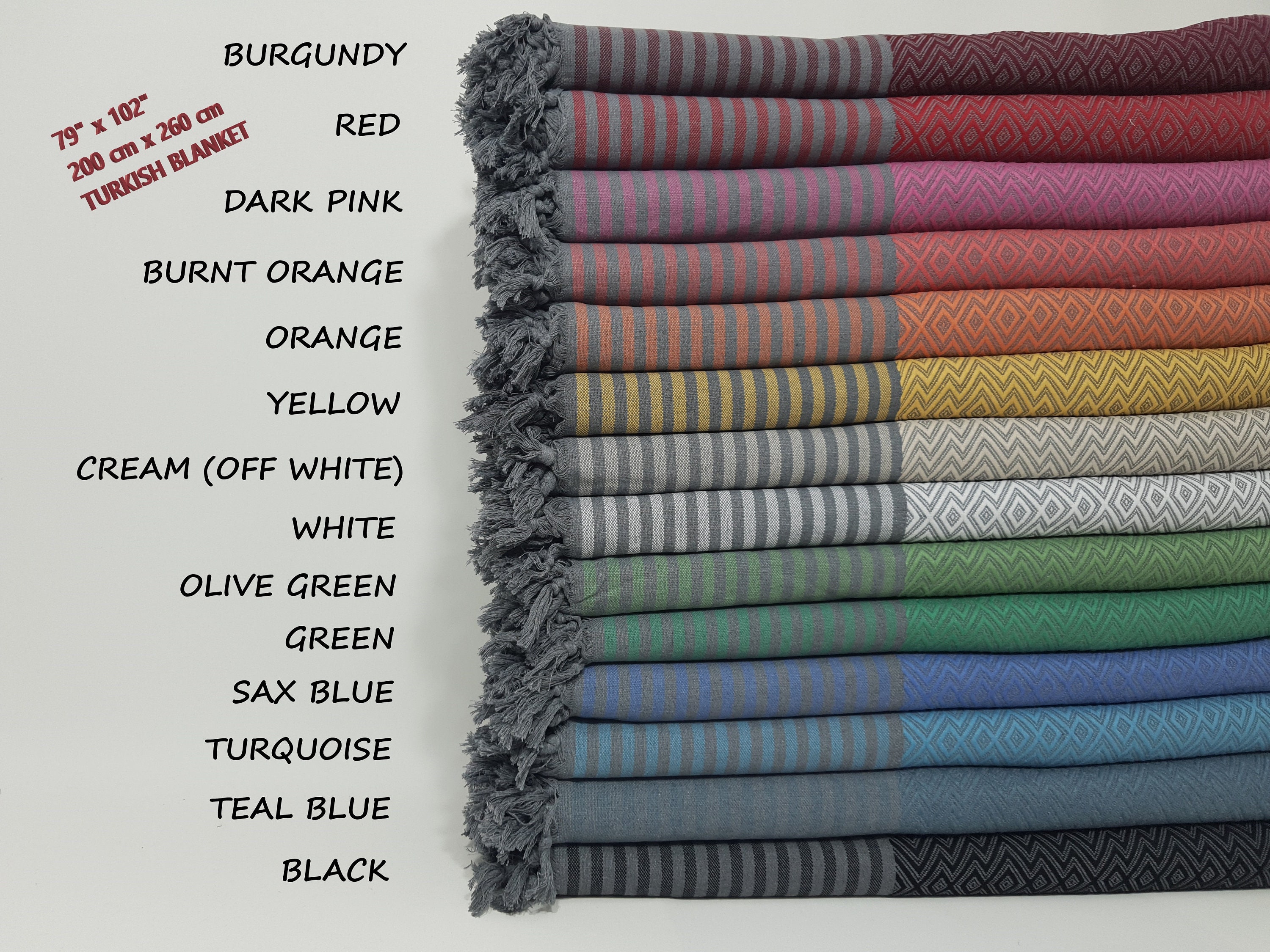 "Copriletto turco, copriletto, coperta da picnic, telo da spiaggia, 79\"x102\", coperta turca, coperta regalo, coperta calda, copridivano, coperta fatta"