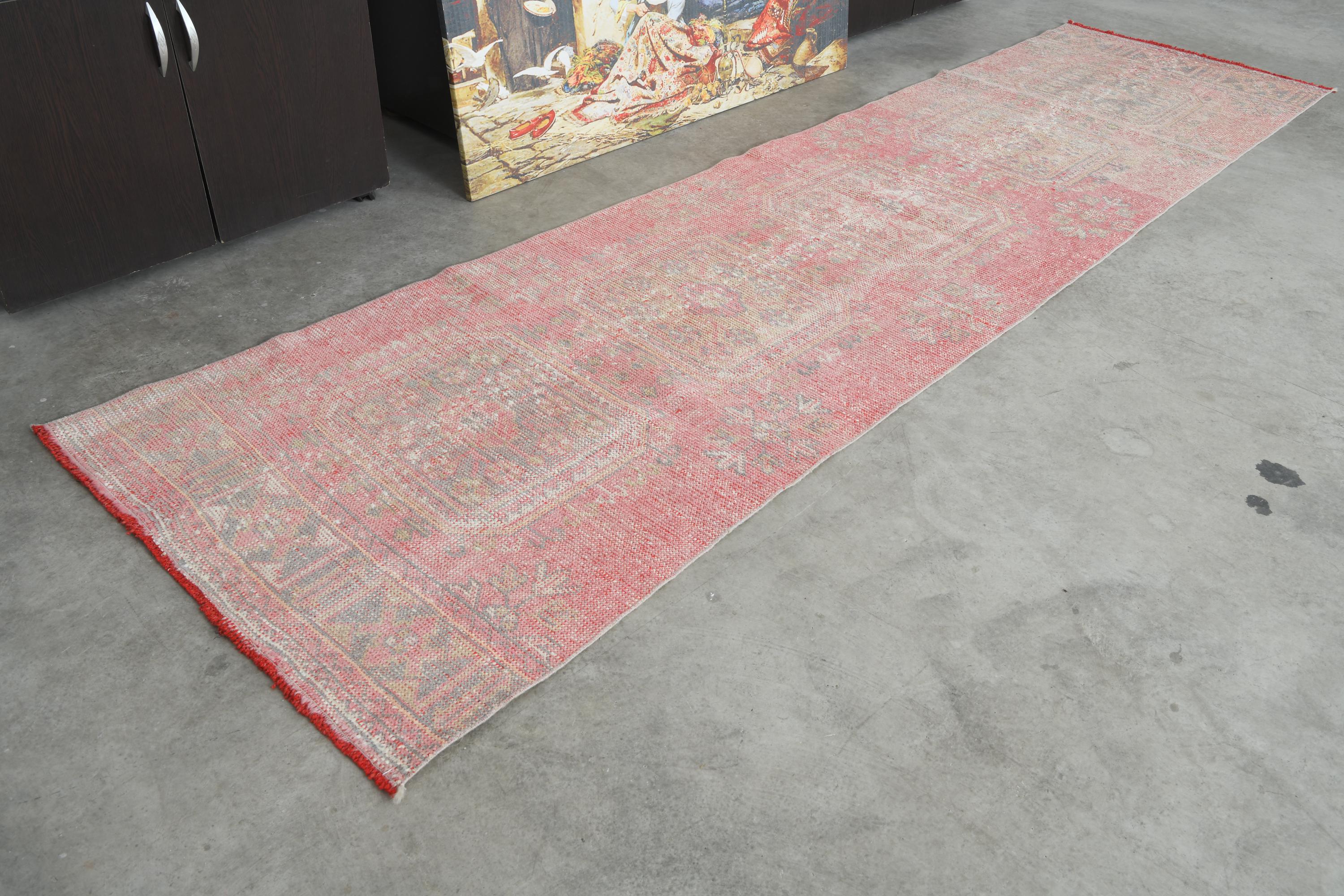 Tappeto 3x10, tappeto turco, tappeto vintage 3x10, tappeto di lana, tappeto Oushak, tappeto da corridoio, tappeto fatto a mano, tappeto anatolico, tap