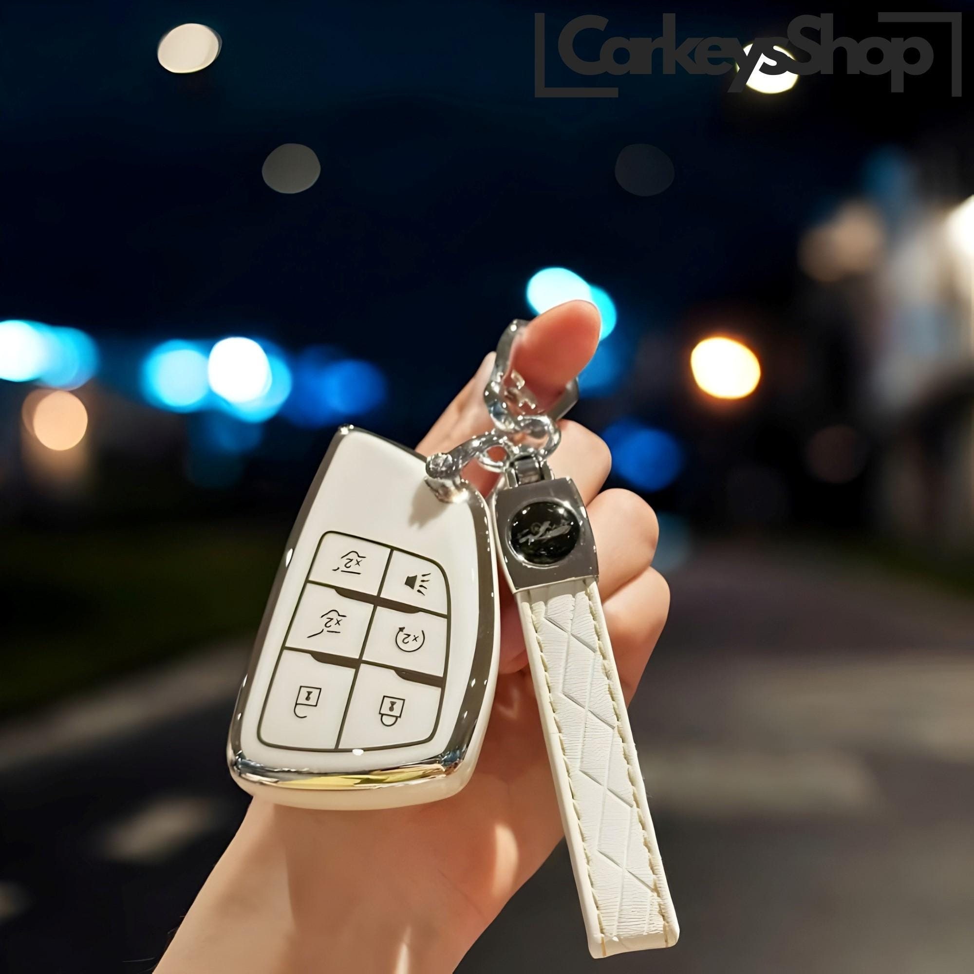 Custodia per portachiavi Chevrolet, con portachiavi, elegante, portachiavi in TPU, custodia per chiave auto, custodia per chiave auto, chiave auto, cu