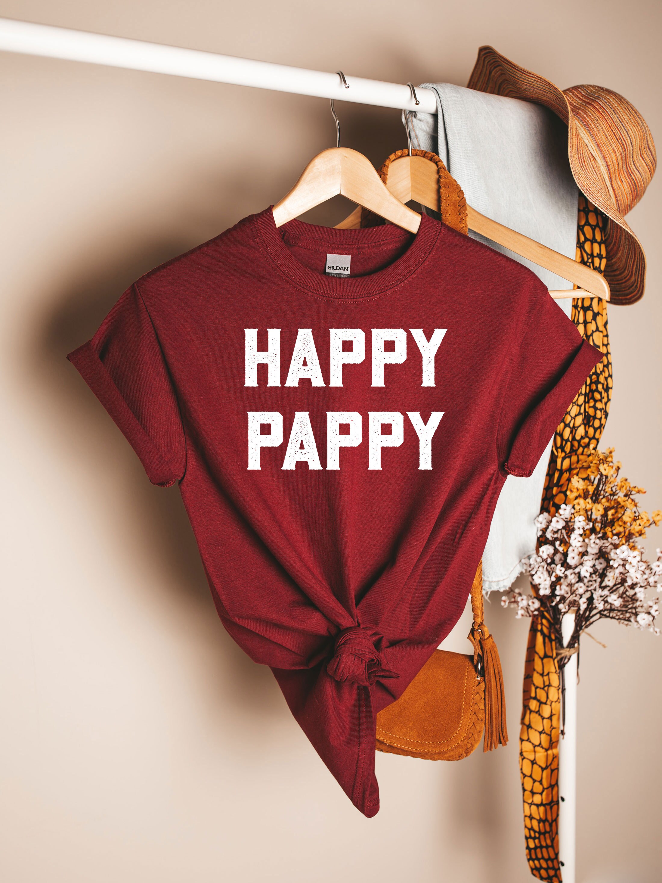 Maglietta Happy Pappy, maglietta per nonno, regalo per nonno, maglietta per nonno, nonno, regalo per nonno