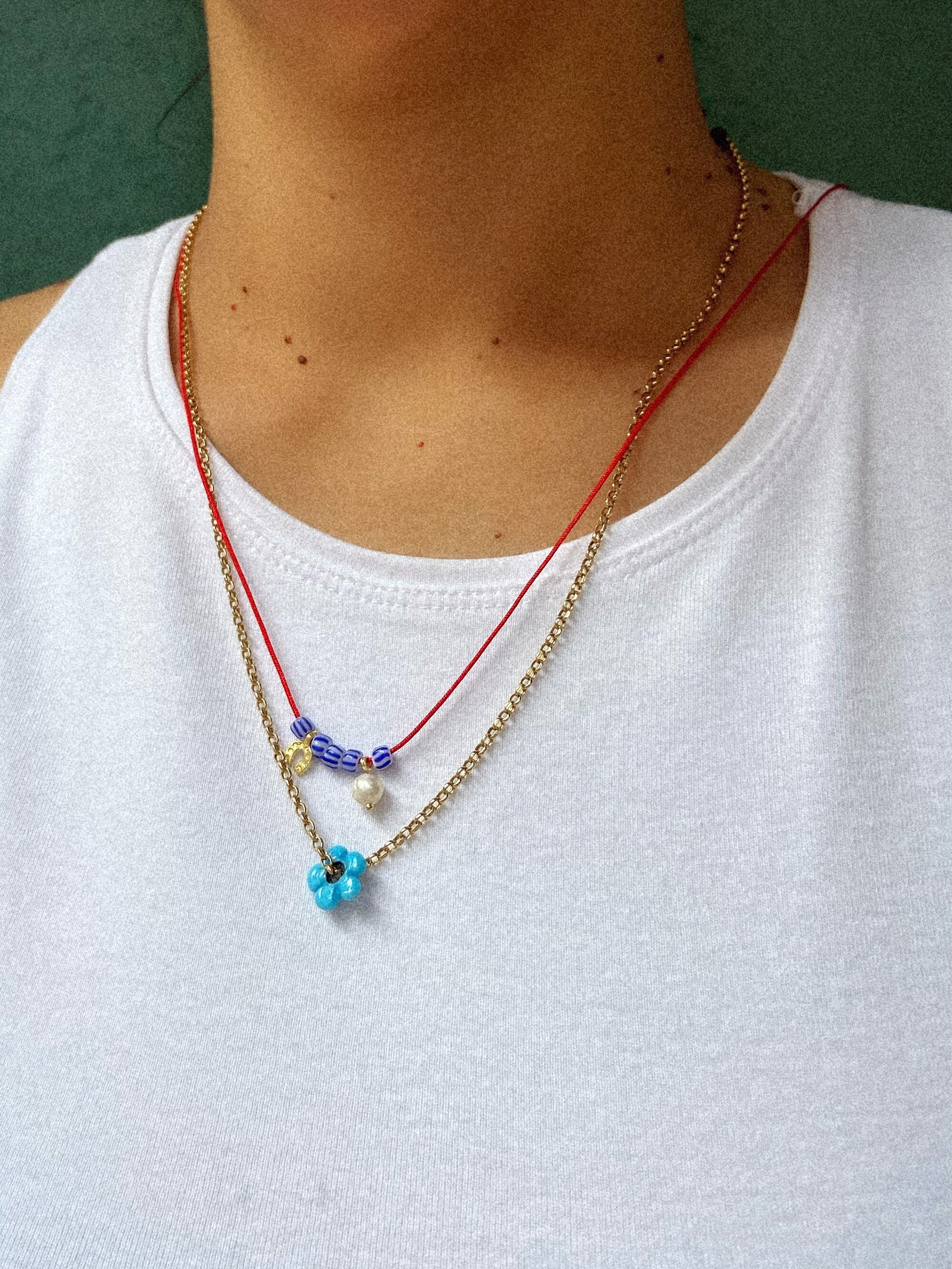 Collana a ferro di cavallo in argento sterling 925, collana a ferro di cavallo portafortuna, collana con filo rosso, collana con ciondolo portafortuna