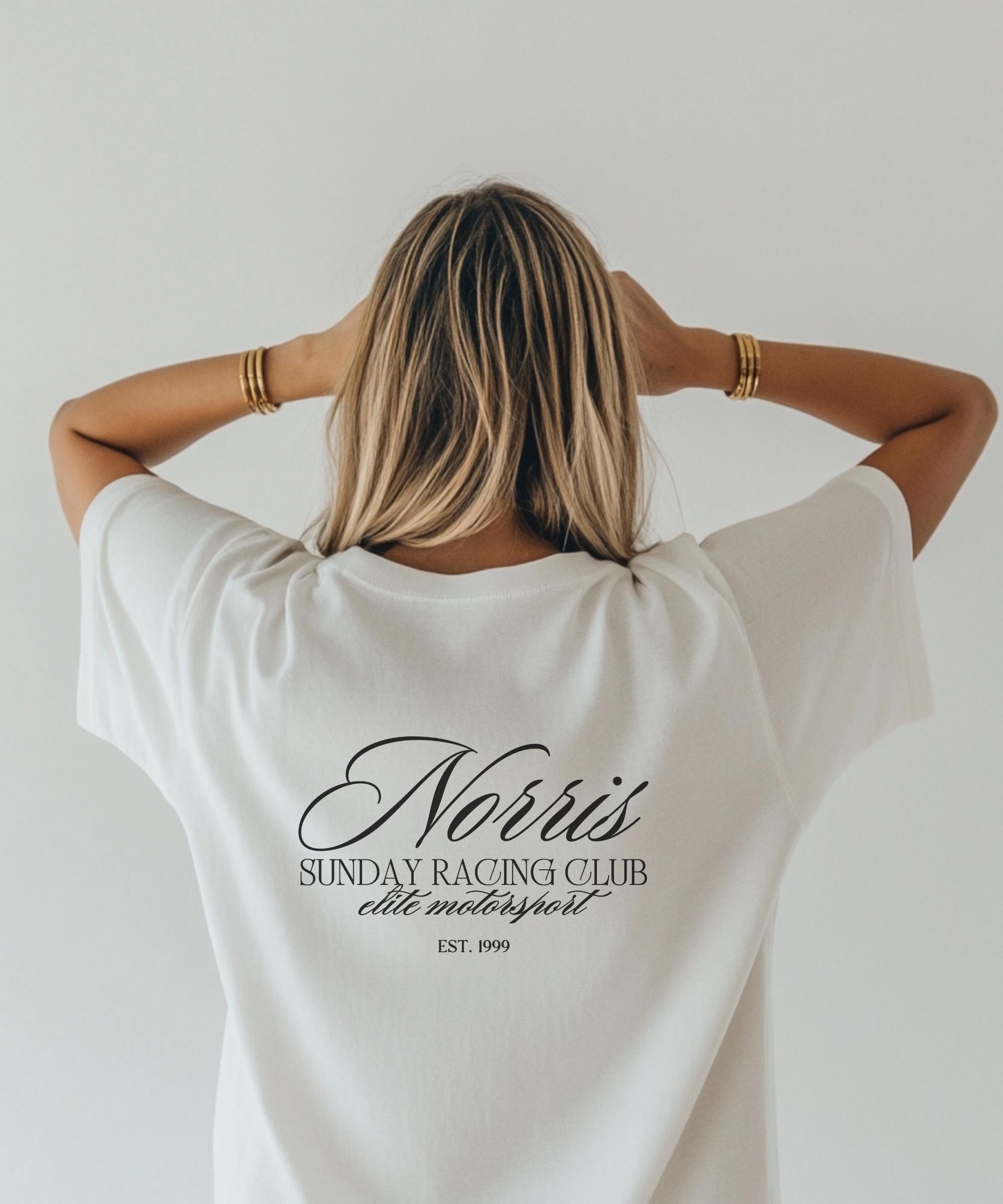 Maglietta Lando Norris #4 F1, gadget pilota di Formula 1, maglietta del Gran Premio, maglietta di Formula 1, regalo per tifosi di F1, colore comfort,