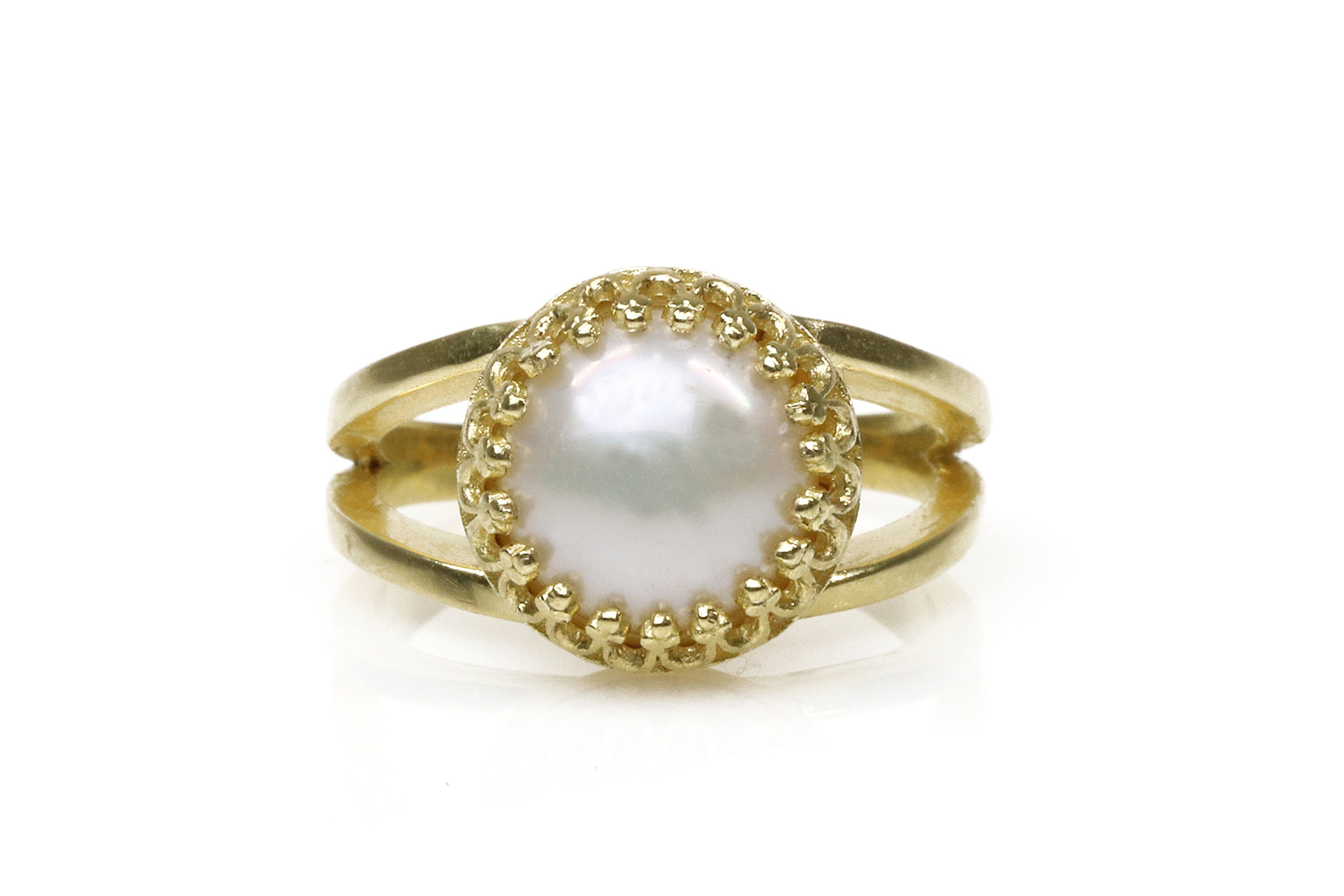 Anello con perla d'acqua dolce * Anello in oro * Anello nuziale * Anello nuziale * Anello con perla in oro * Gioielli con perle coltivate * Regali per