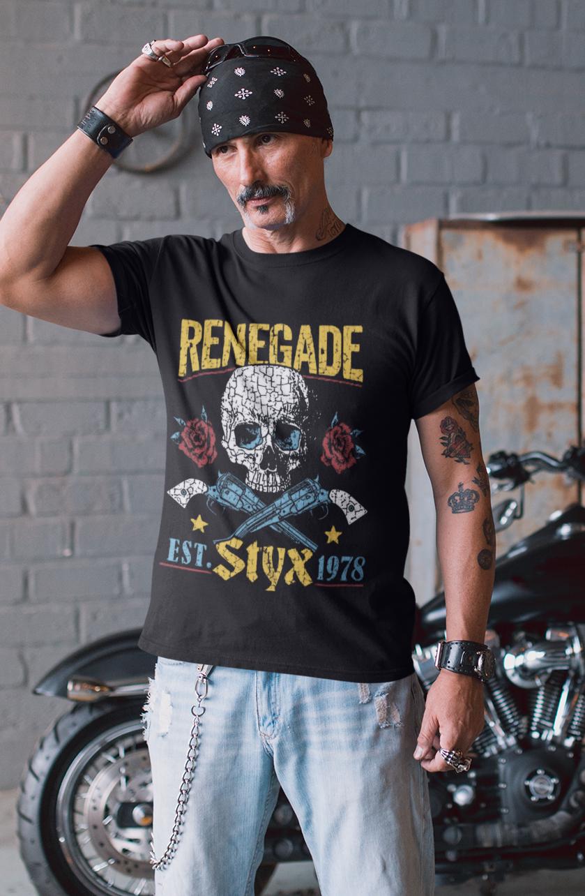 Maglietta unisex Styx Band T-Shirt, Felpa Styx Band T-Shirt, Styx Band T-Shirt 2025, Styx Tour America