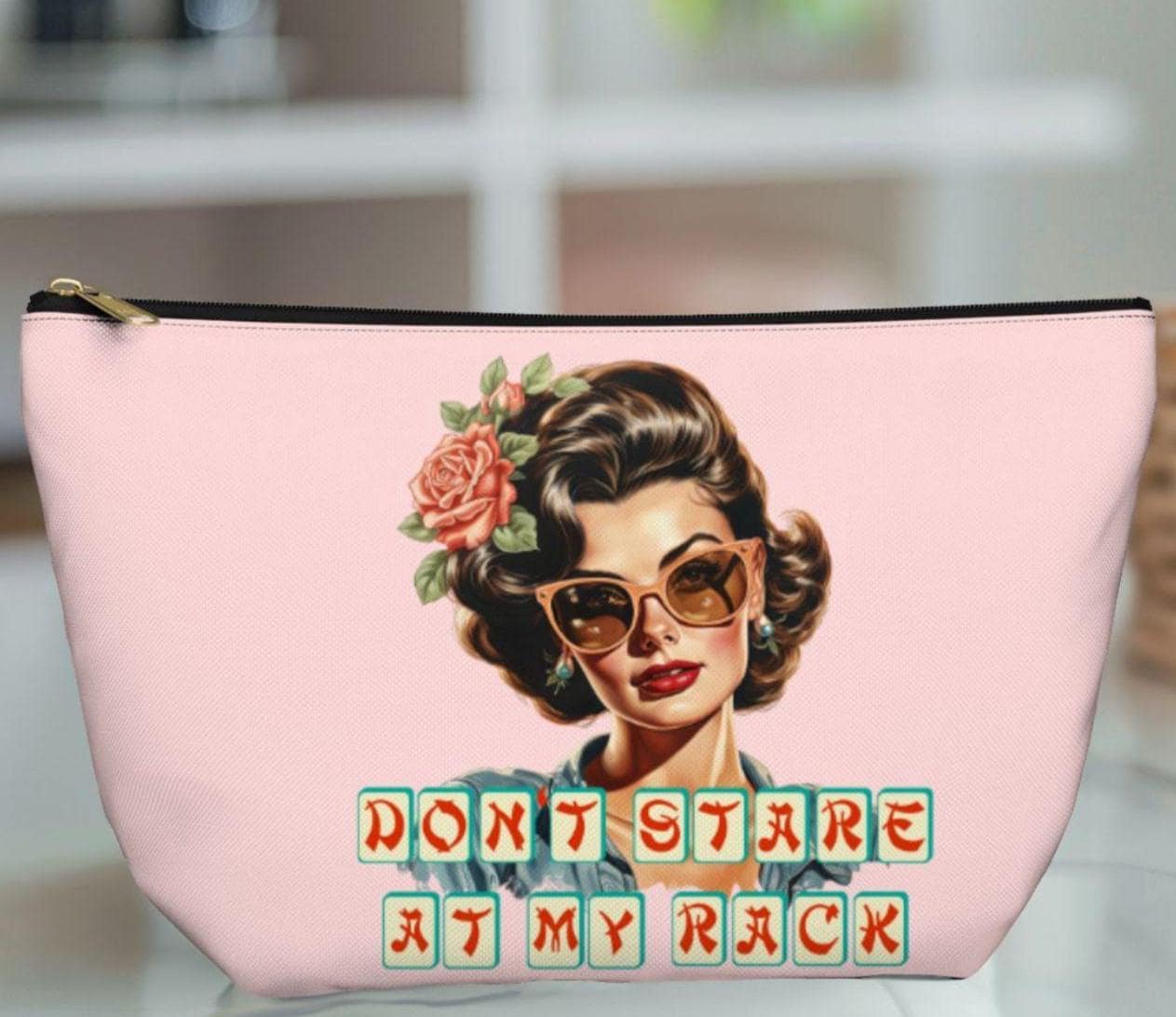 "Divertente borsa per tessere Mahjong, \"Non fissare il mio rack\", regalo di compleanno per gli amanti del gioco Mah Jongg, borsa per vincite con monete"