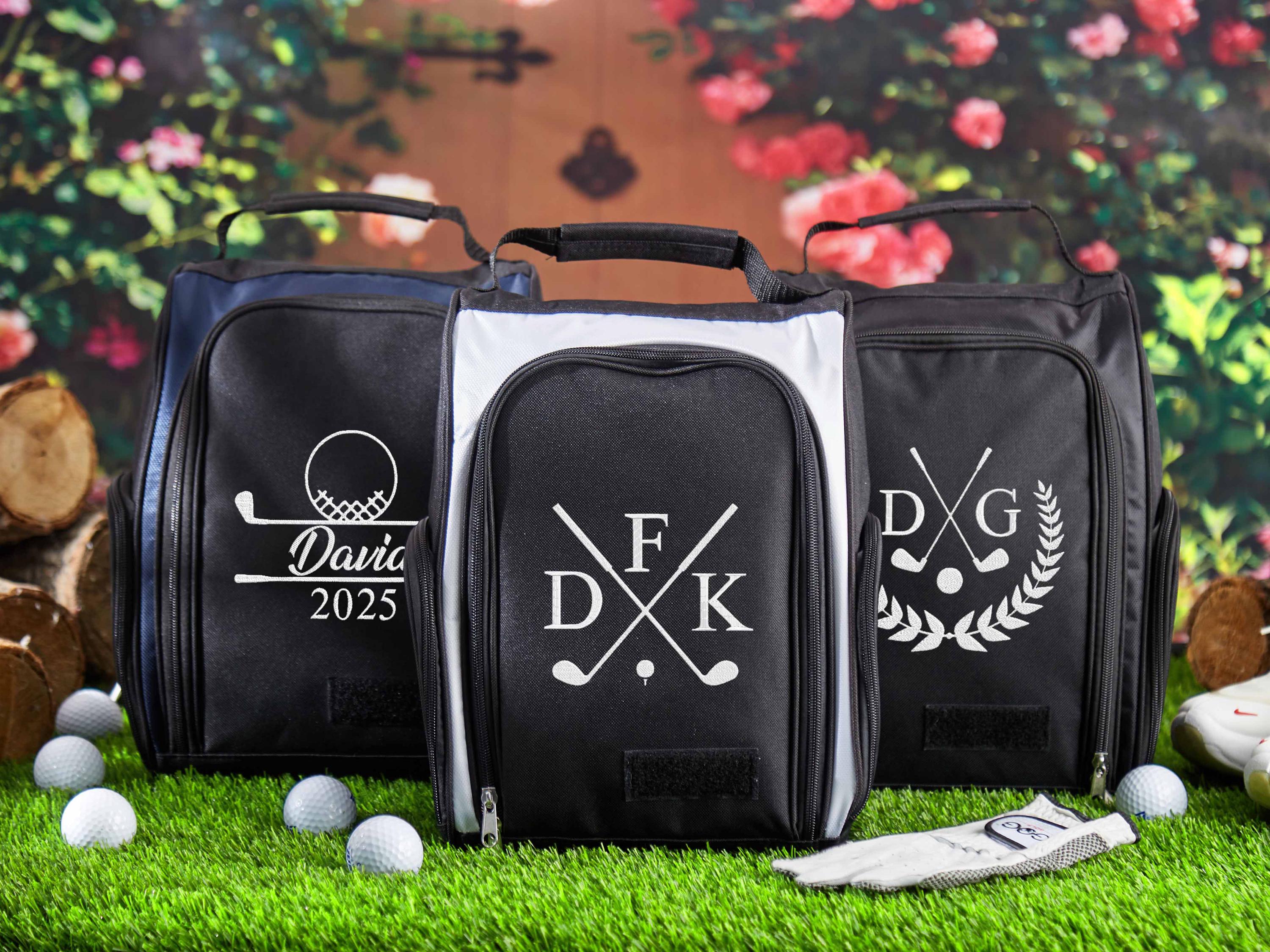 Borsa porta scarpe da golf, regalo per testimoni dello sposo, regalo personalizzato per uomo, regalo di golf per testimoni dello sposo, regalo persona