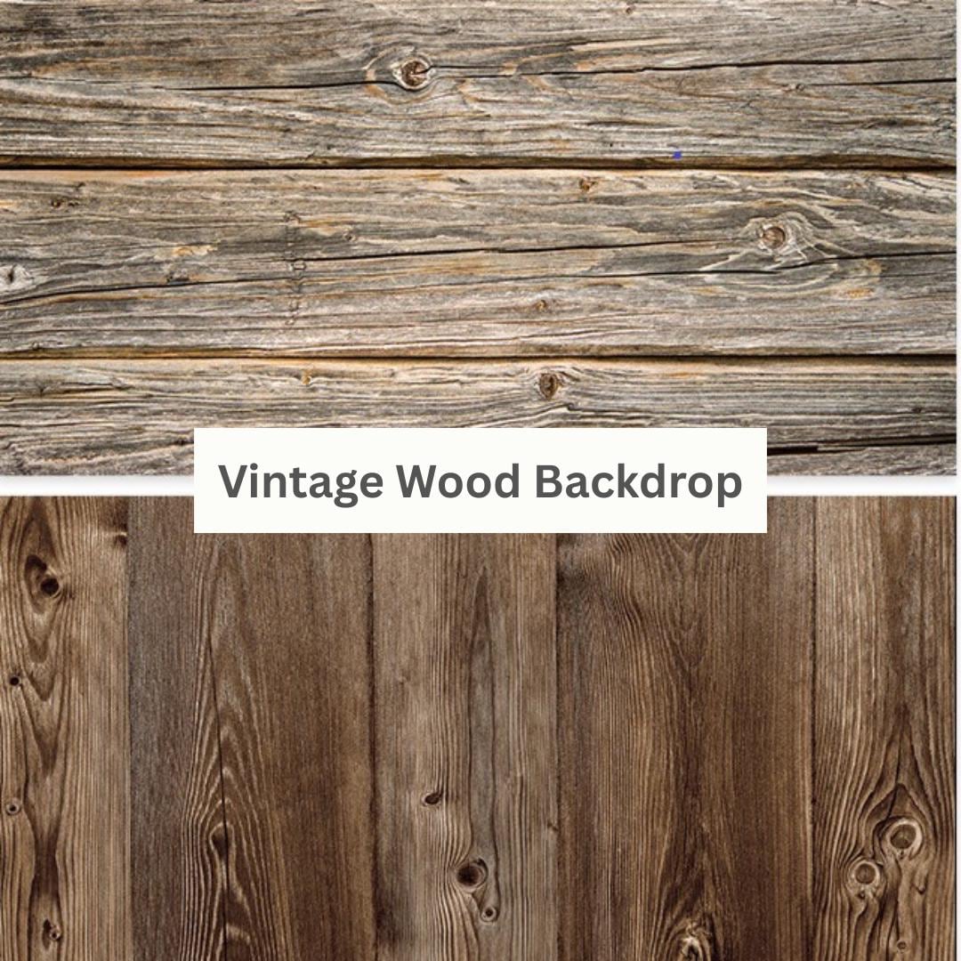 "Sfondo fotografico in legno vintage 34x22,5\", sfondo piatto bifacciale per fotografia di prodotti, sfondo in legno rustico, accessori per fotografia d"