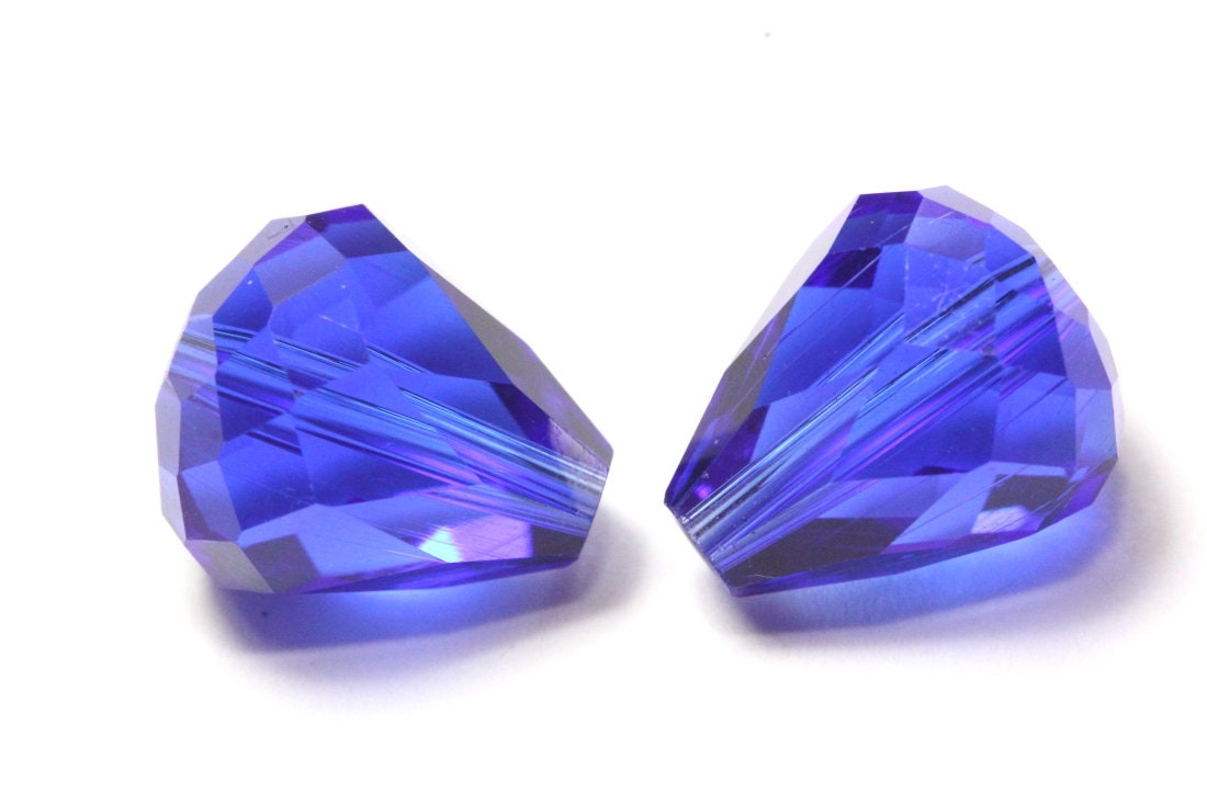 Scegli 24 pezzi/50 pezzi di perline di cristallo sfaccettato a goccia austriaco Adabele di alta qualità da 12 x 10 mm, compatibili con cristalli Swaro