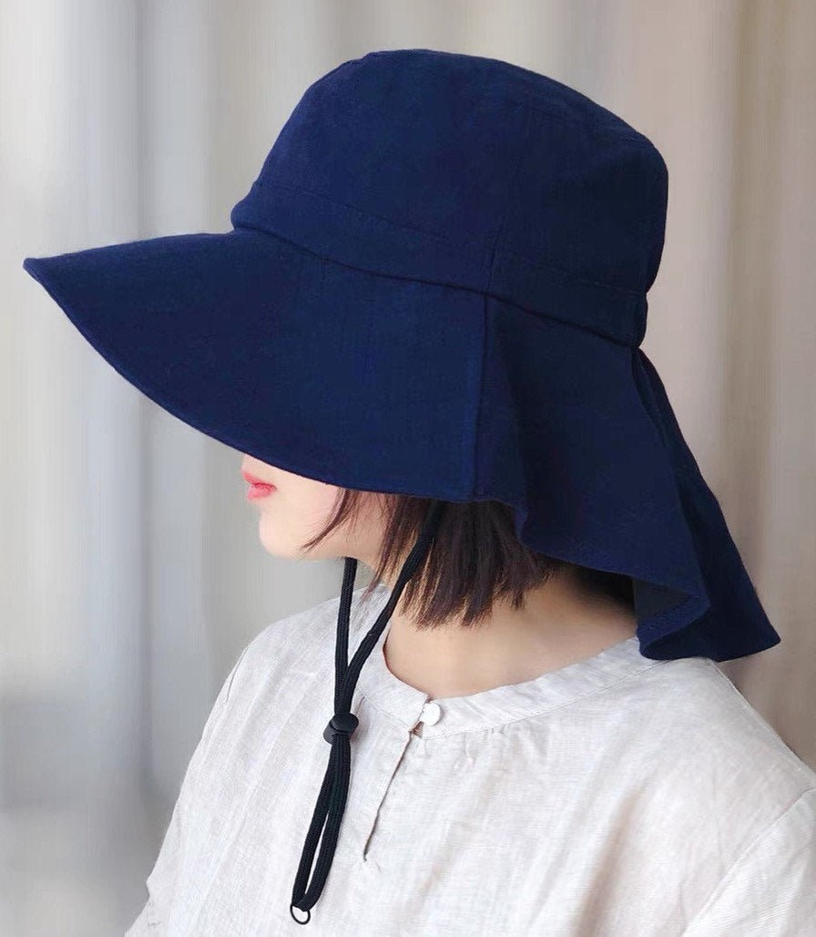 Cappello da pescatore a tesa larga, cappello da pescatore da donna, cappello da sole da donna e ragazza, cappello estivo da donna, cappello da spiaggi