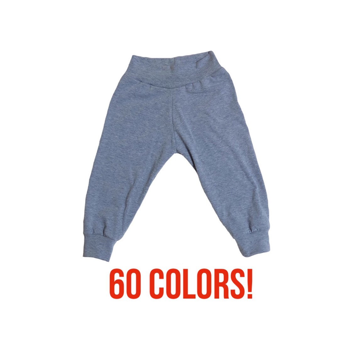 Pantaloni da jogging tinta unita (pantaloni da jogging per neonati, pantaloni da jogging per bambini piccoli, pantaloni da jogging per bambini, pantal