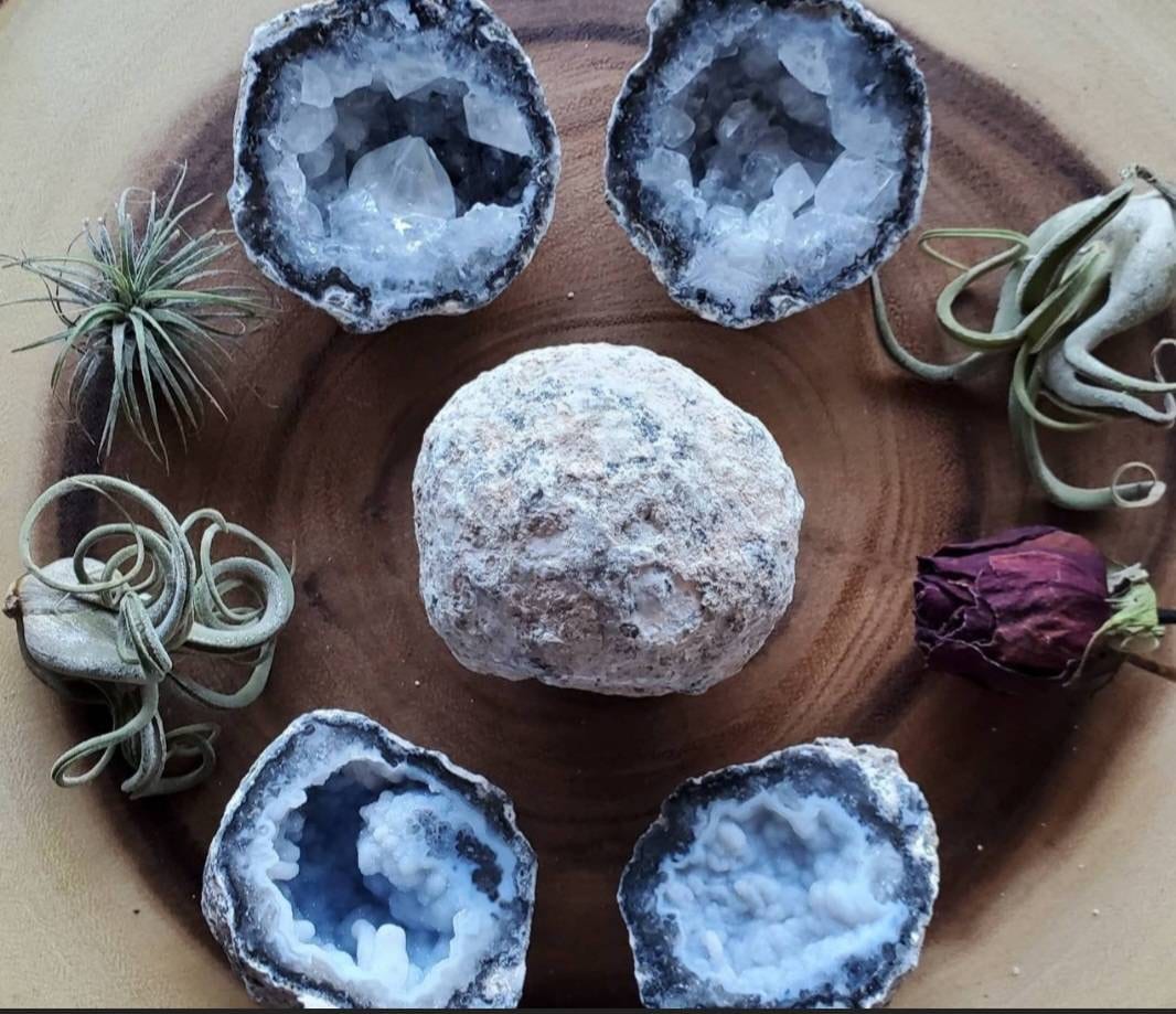 Geode Trancas Rompi la tua geode Geode Trancas messicana dal Messico Geode da 2-2,5 pollici