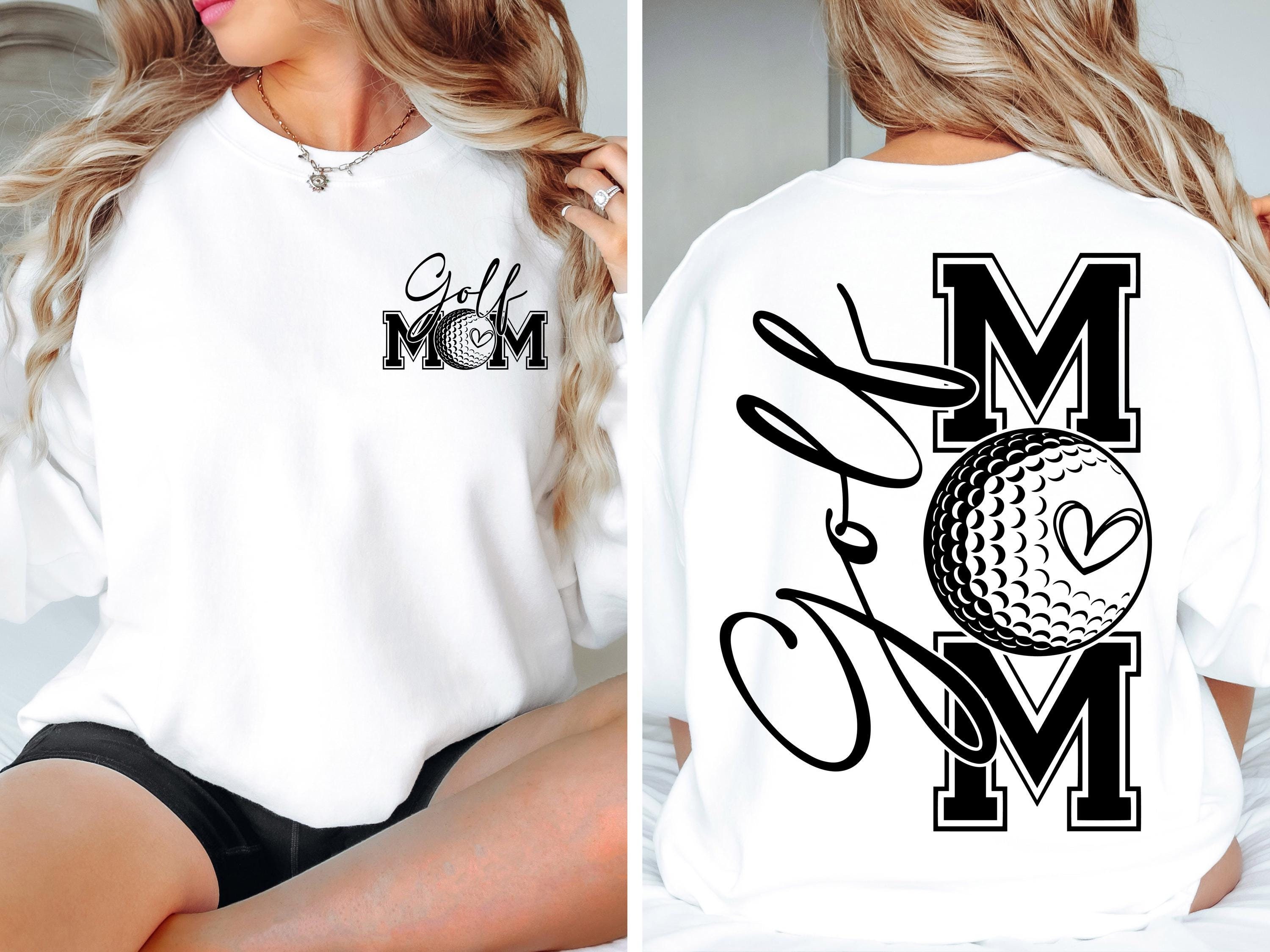 Golf Mom SVG PNG Golf svg Golf png Golf Mom Maglietta Immagine digitale Download istantaneo Sublimazione Cricut Cameo Silhouette eps jpeg dxf