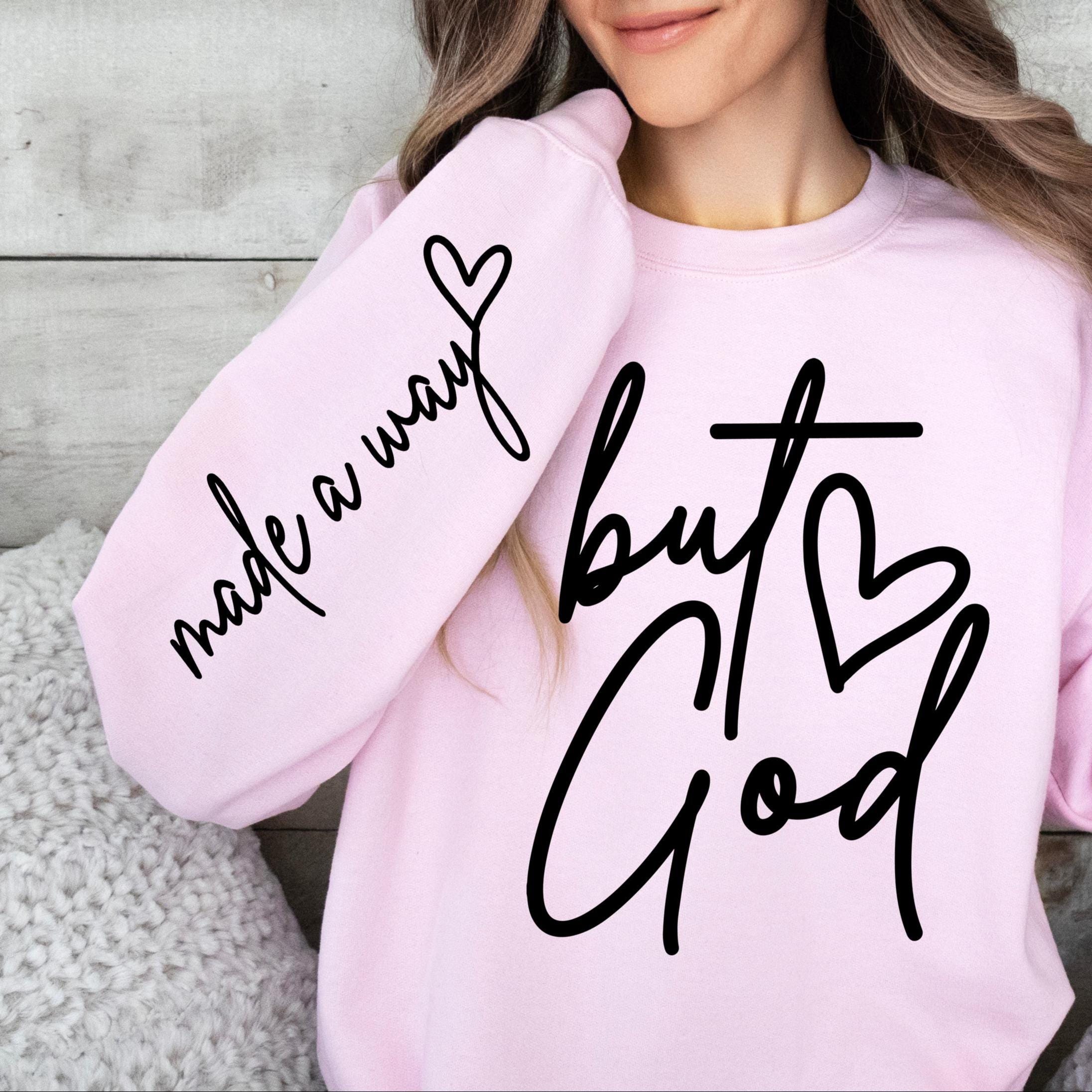 Ma Dio ha creato una via SVG PNG Citazione della Bibbia Svg Coquette Bow Svg Png Fede Svg Fede png Religioso png Svg Cristiano Svg png File di taglio