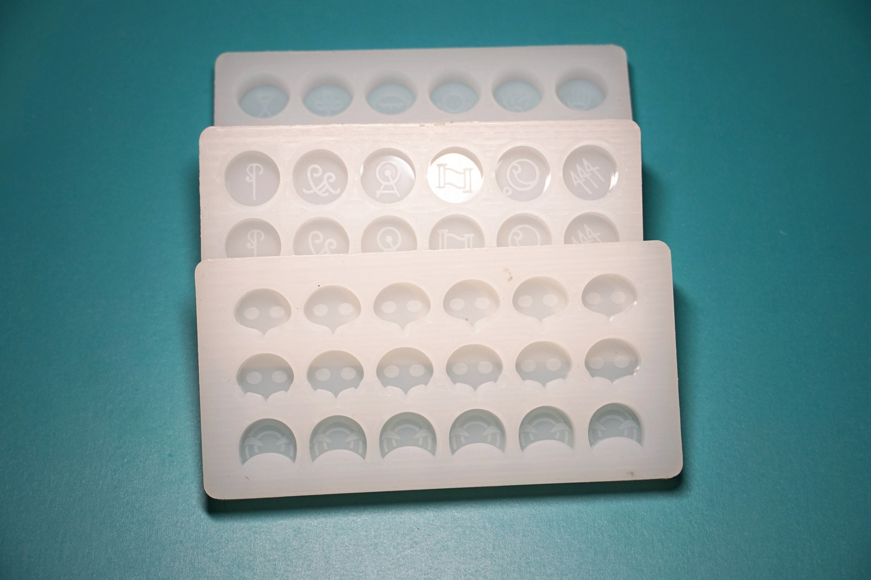 Stampo per simboli FFXIV MINI, stampo per segni FFXIV, stampo in silicone, stampo in resina, stampo antico, stampo in cristallo, stampo per ghiaccio,
