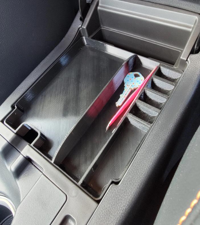 Vassoio portaoggetti per console centrale per Subaru Crosstrek di seconda generazione (2018-2023) e Subaru Impreza di quinta generazione (2017-2023) /