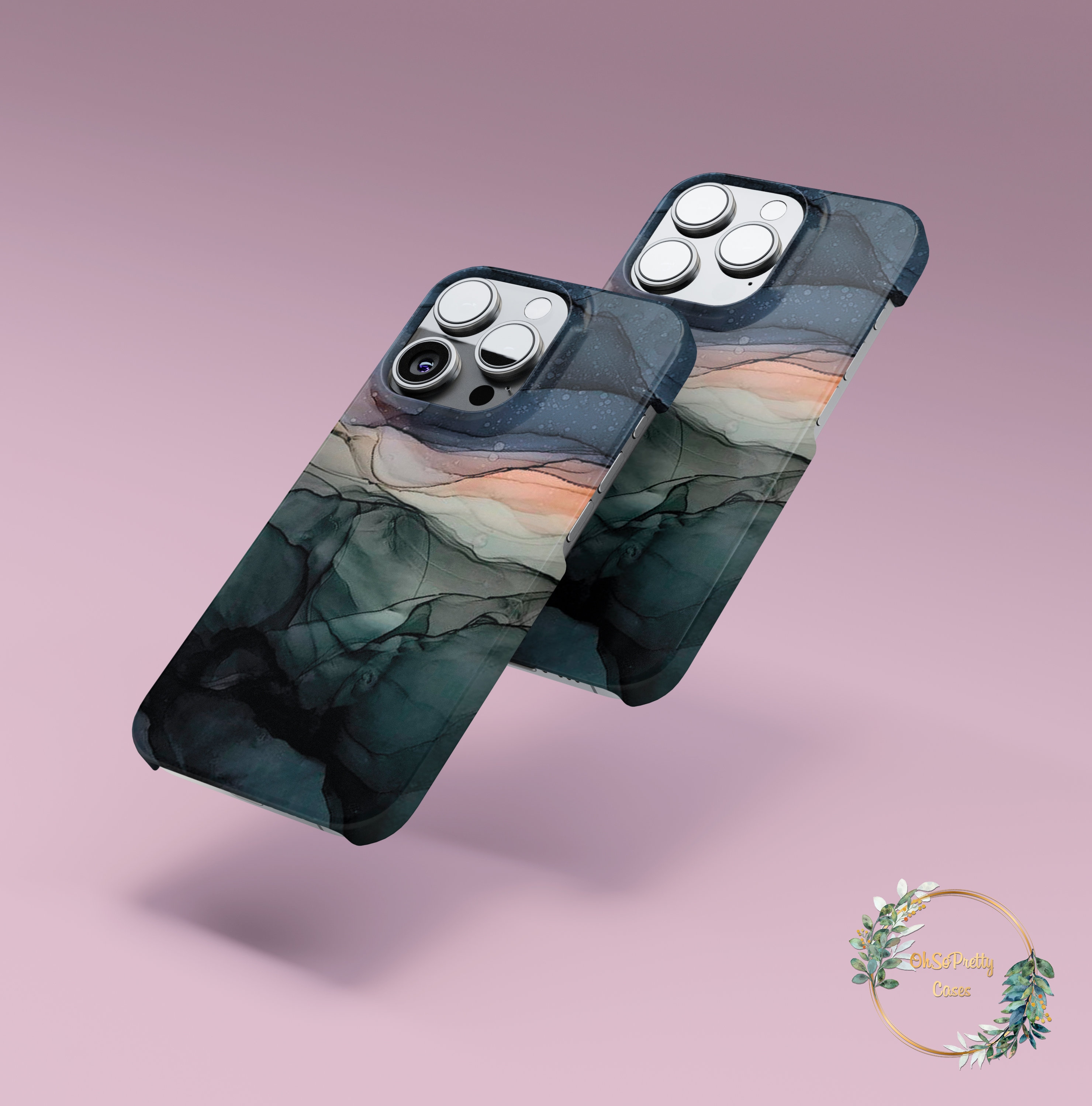 Custodia Dark Marble per Google Pixel 8 7 Pro, custodia Pixel 6a 6 Pro, custodia Google Pixel 3, custodia Pixel XL 2, Google Pixel 3, custodia OnePlus