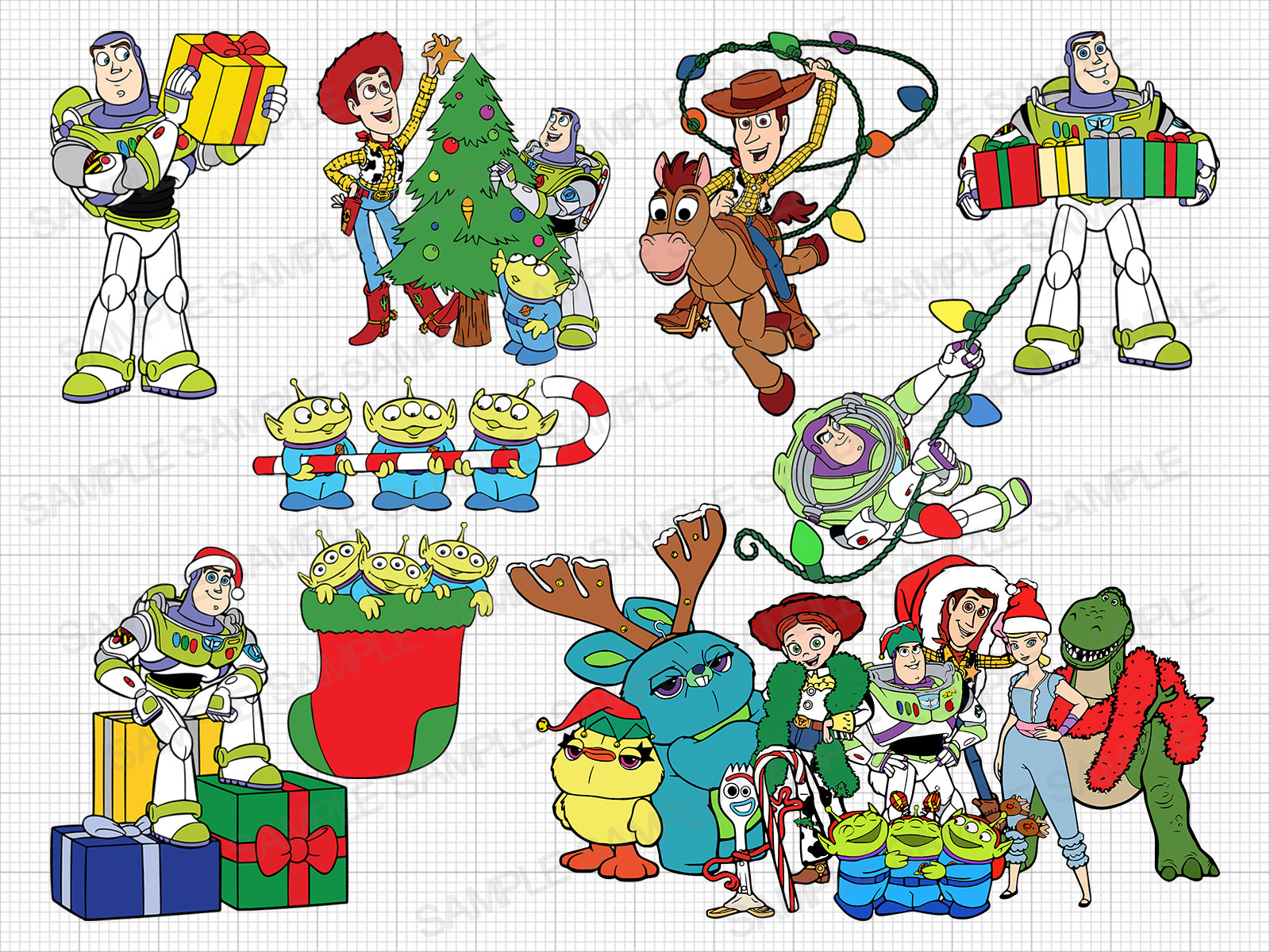 Toy Story SVG Toy Story Buon Natale SVG Buon Natale Toy Story SVG Toy Story Natale SVG Woody Natale SVG Buzz Natale SVG