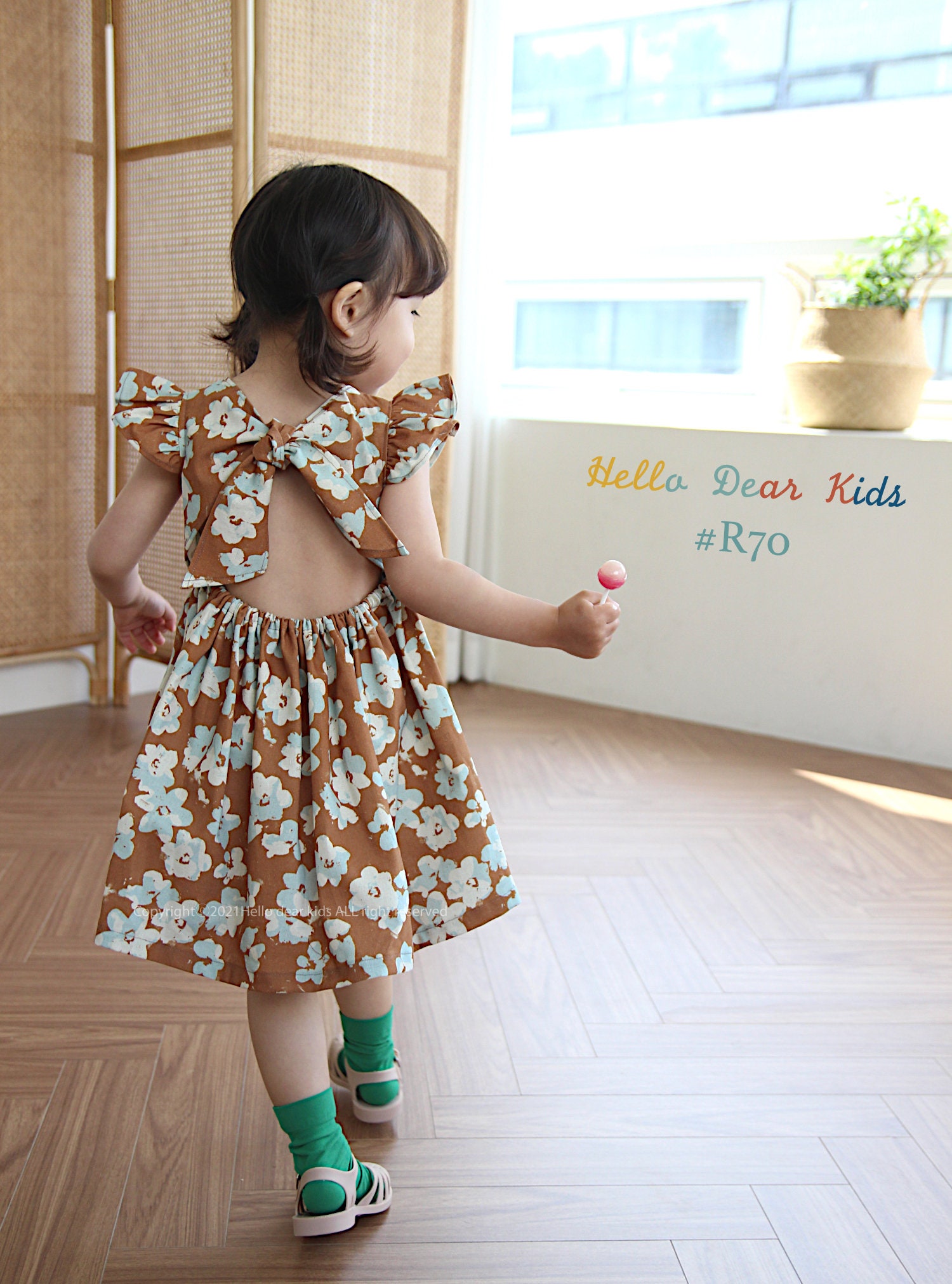 R70/ Modello di cucito/Modello di cucito PDF/4 Bundle vestito, tutina, top e pantaloni/Modello di cucito per bambini/Modello di cucito per neonati/3M~