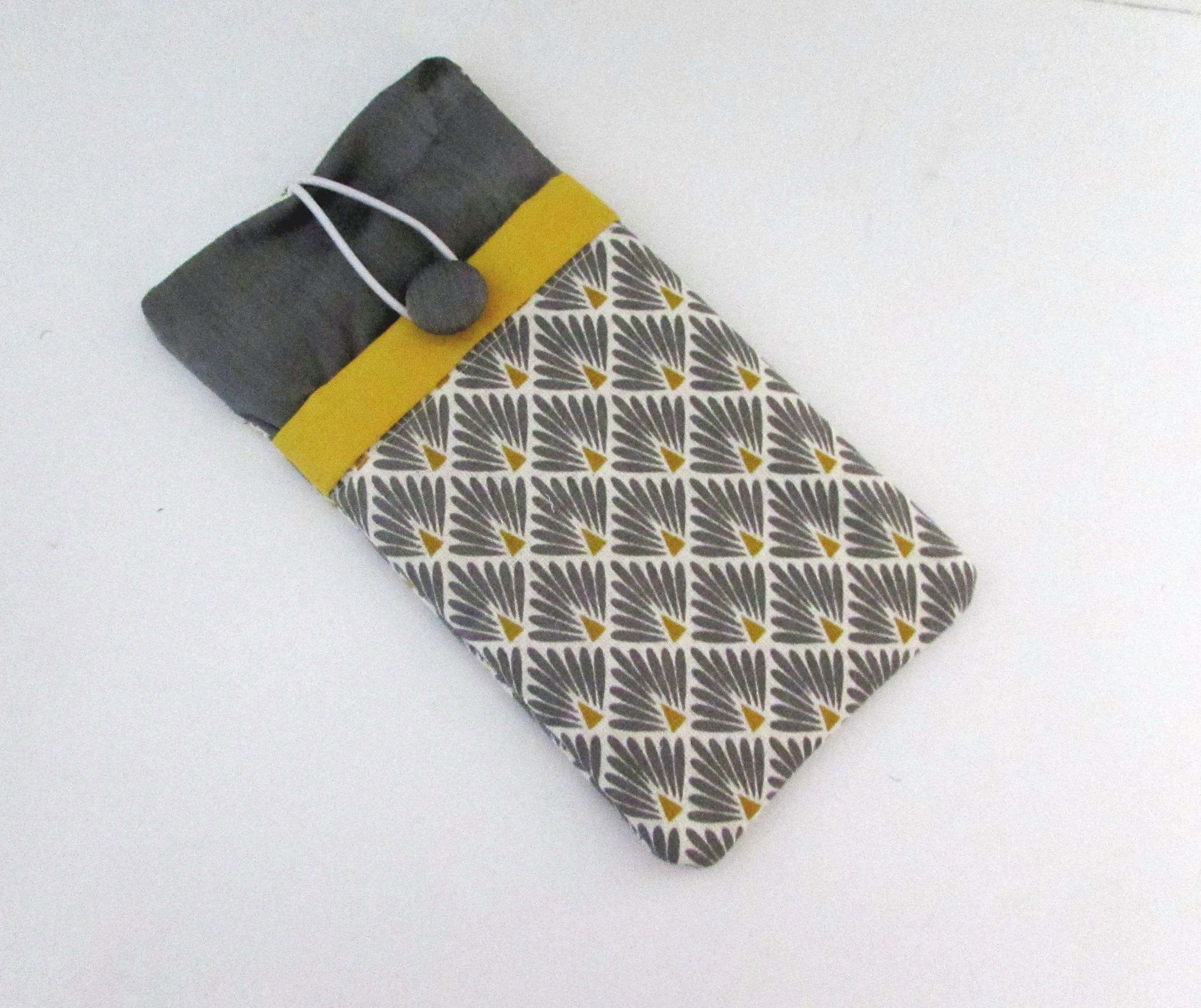 Custodia per cellulare, cover per cellulare, calzino per cellulare, custodia per cellulare in stile ART DECO