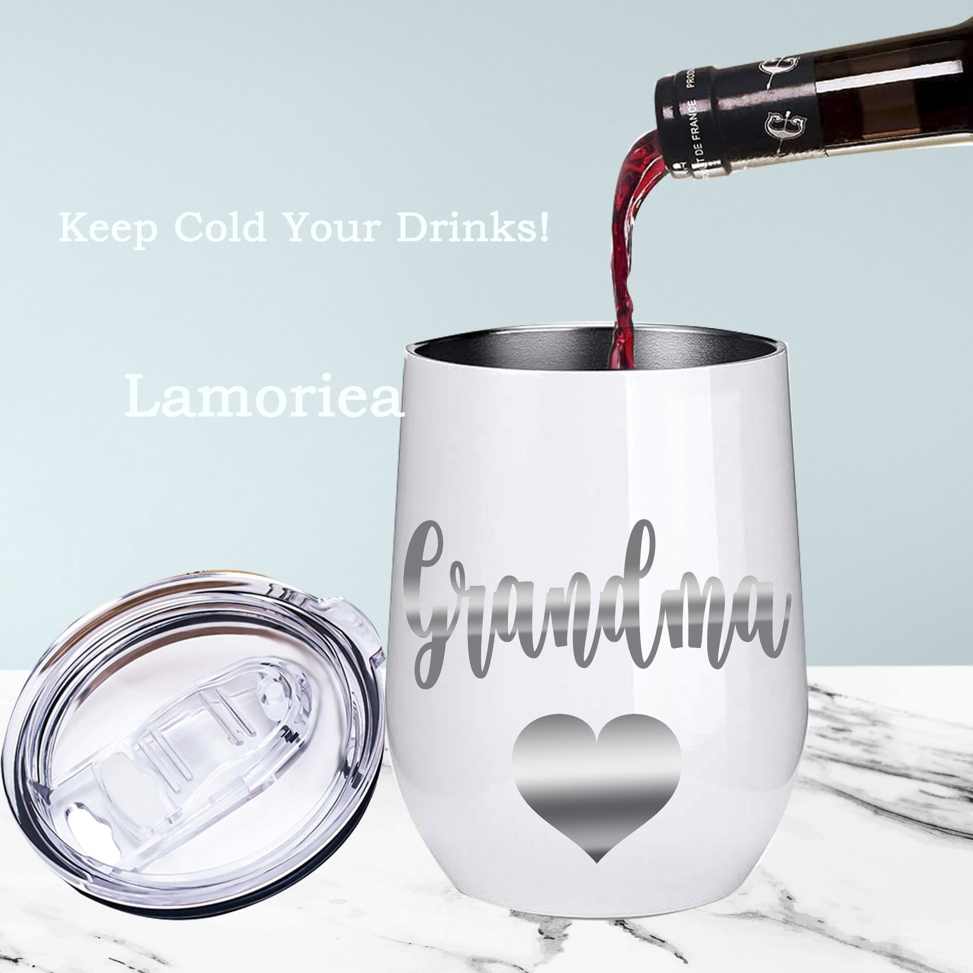 Bicchiere da vino personalizzato, bicchiere da vino isolato, bicchieri da vino personalizzati, bicchiere da vino inciso con coperchio
