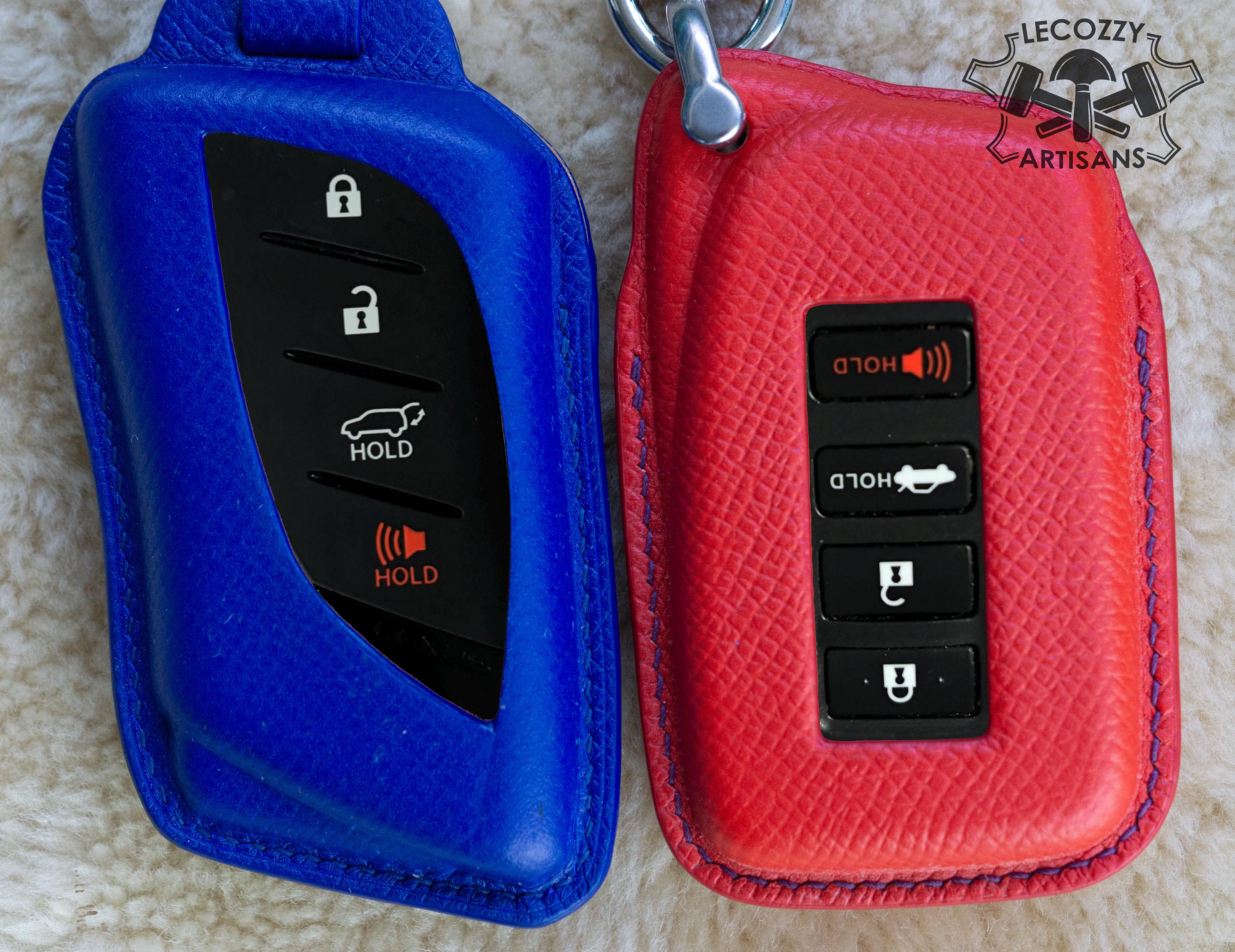 Custodia in pelle personalizzata per portachiavi Lexus, custodia per telecomando intelligente Lexus Series, custodia senza chiave Lexus 2024 2025, cus