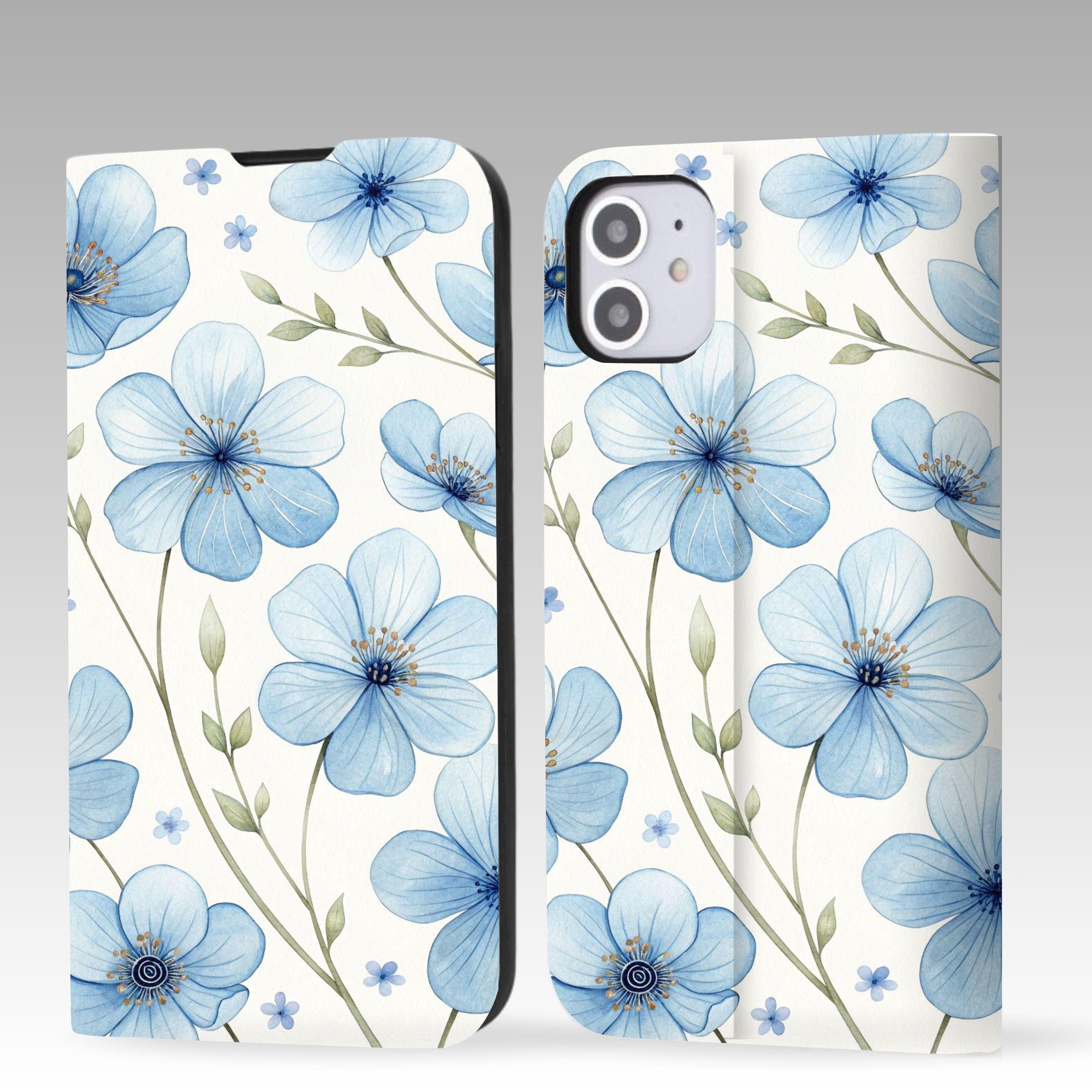 Custodia a portafoglio con motivo floreale colorato per iPhone 17 16 Pro Max, iPhone 17 16 15 14 13 12, iPhone Pro Max, iPhone Pro Plus Air